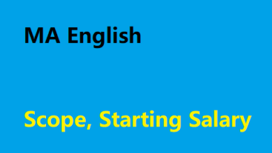 MA English Scope And Starting Salary in Pakistan