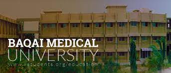 Baqai Medical University Admission