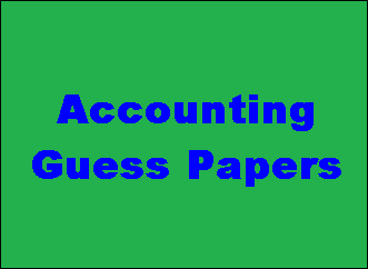 Accounting Guess Paper 2025 ICOM 1ST, 2ND YEAR