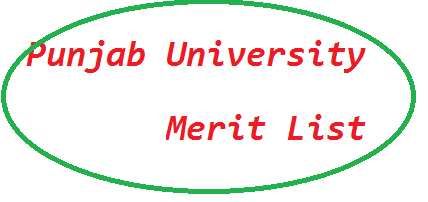 Punjab University Merit List 2025