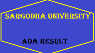 Sargodha University ADA Result
