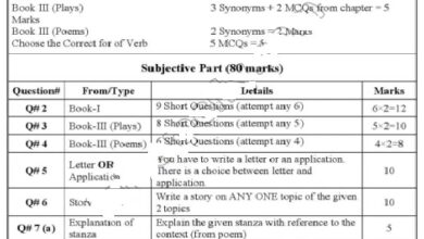 1st Year English Pairing Scheme