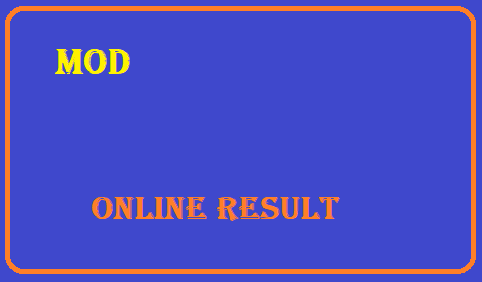 MOD Result 2025