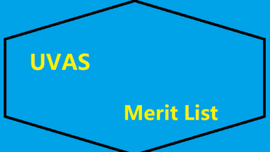 UVAS Merit List