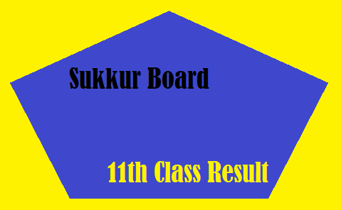 Sukkur Board 11th Class Result 2025