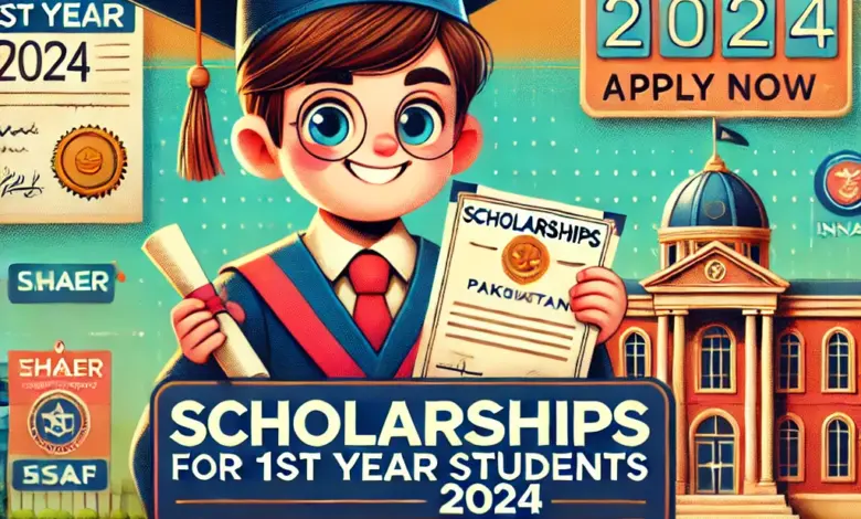 1st Year Scholarship in Pakistan