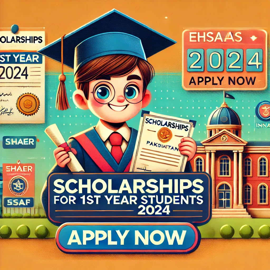 1st Year Scholarship in Pakistan