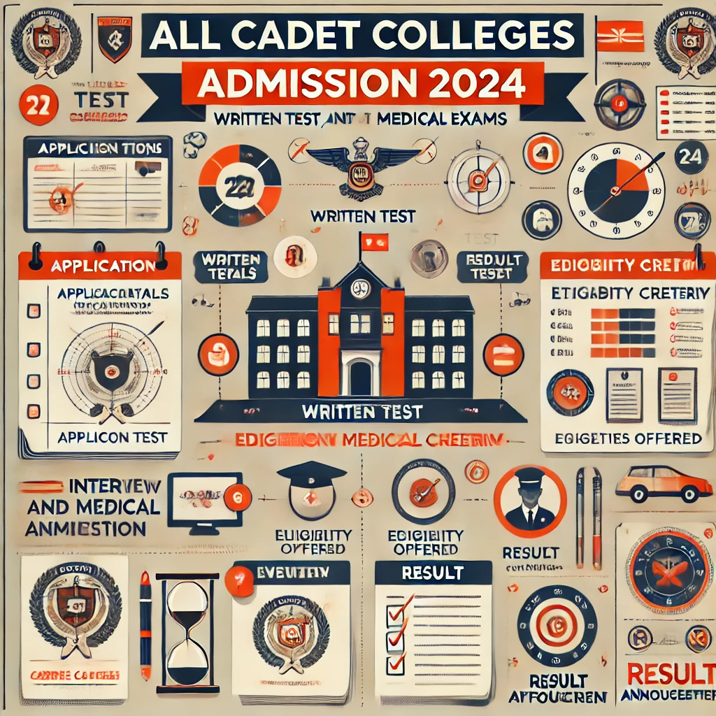 All Cadet Colleges Admission 2025