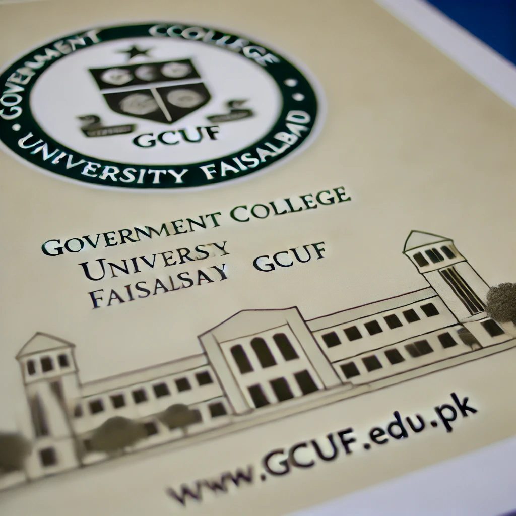 GCUF MA MSC Date Sheet Online