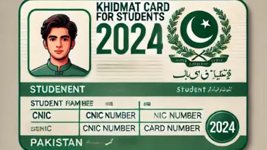 Khidmat Card For Students