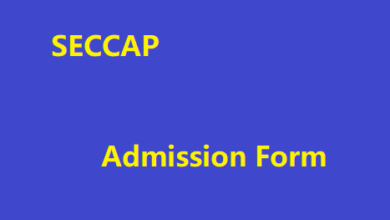 SECCAP Admission Form 2025 Online Registration