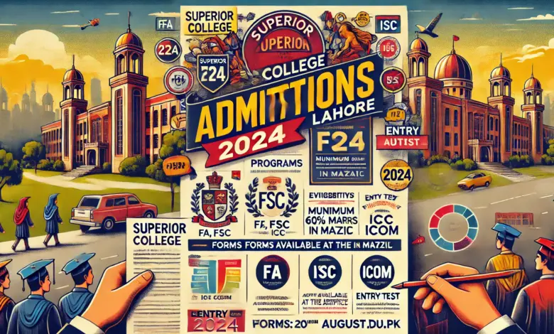 Superior College Lahore Admission