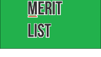 Comsats University Merit List