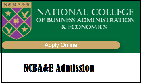 NCBA&E Admission