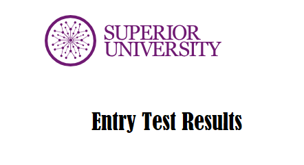 Superior College Entry Test Results