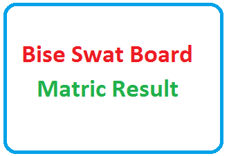 Swat Board 9th Class Result 2025