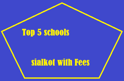 Top 5 schools in sialkot with fees