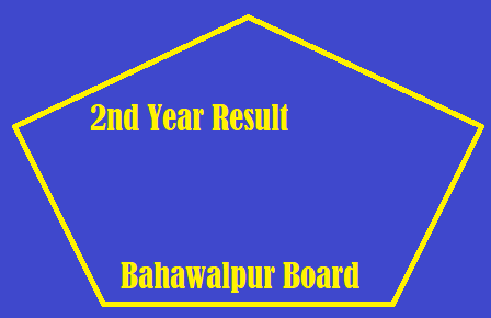 2nd Year Result 2025 Bahawalpur Board