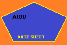 AIOU Date Sheet 2025