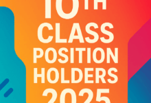 10th Class Position Holders 2025