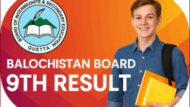 Balochistan Board 9th Class Result