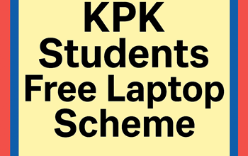 KPK Students Free Laptop Scheme