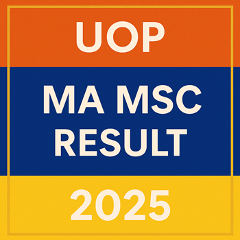 Peshawar University MA MSc Result