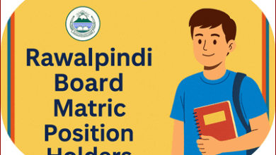 Rawalpindi Board Matric Position Holders