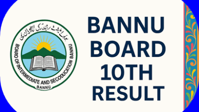 Bannu Board 10th Class Result