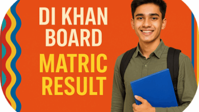 Di Khan Board Matric Result Online